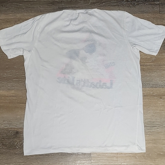 White Graphic T-Shirt with Bear Design - Picture 5 of 5